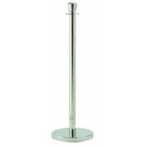 Aarco Products LC-7 Form-A-Line Crowd Control Portable Post, Chrome