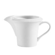 CAC China TST-PC Transitions Porcelain Creamer 4 oz.