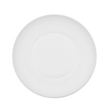 CAC China TST-W6 Transitions Porcelain Wide Rim Plate 6 1/4&quot;