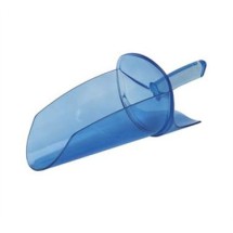 Franklin Machine Products  280-1502 Translucent Blue Polycarbonate 86 oz. Replacement Ice Scoop