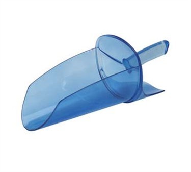 Franklin Machine Products  280-1502 Translucent Blue Polycarbonate 86 oz. Replacement Ice Scoop