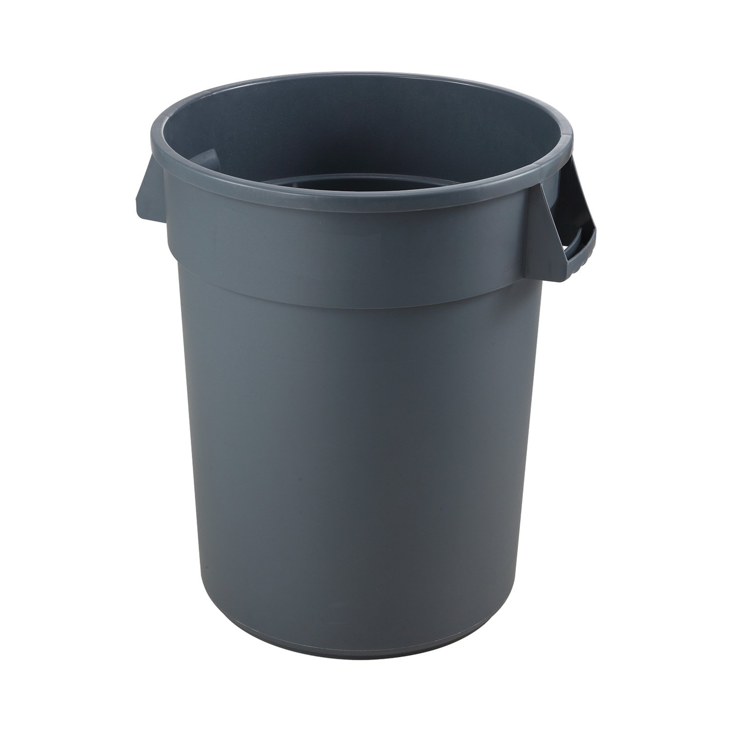 CAC China TCNC-45 Gray Commercial Trash Can 44 Gallon