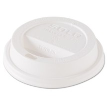 Dart Traveler Dome Hot Cup Lid, Fits 8 oz. Cups, White, 1000/Carton