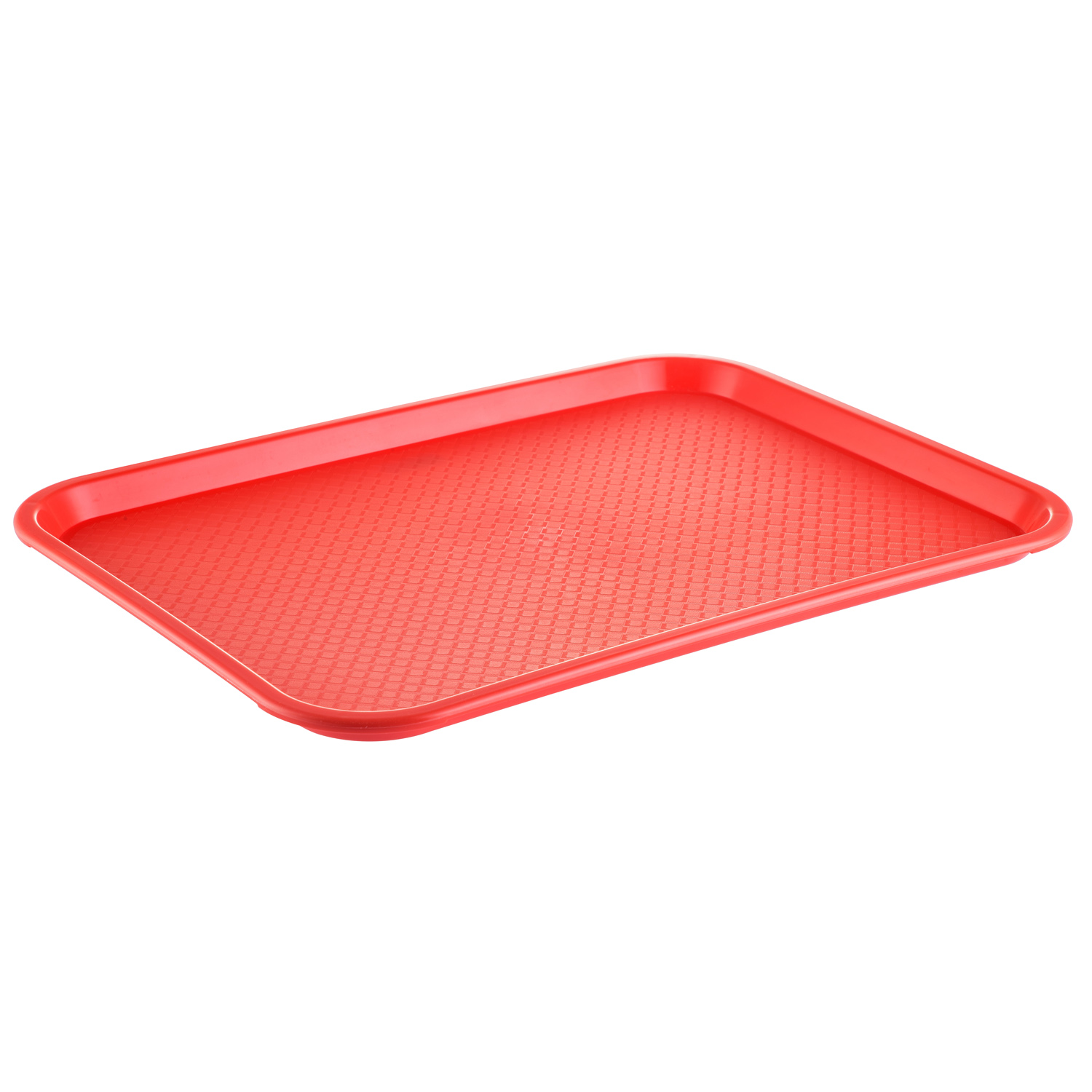 CAC China DSPT-1216OR Orange Fast Food/Cafeteria Tray, 16" x 12"