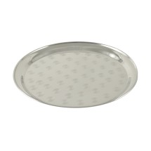 CAC China SSST-13 Stainless Steel Round Serving Tray 13 3/4&quot;