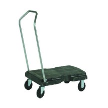 Triple Trolley Cart, 500-lb Capacity, Black