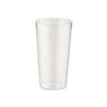 CAC China BVPT-12CL Clear Plastic Pebbled Tumbler 12 oz.,12/Pack - 1 doz