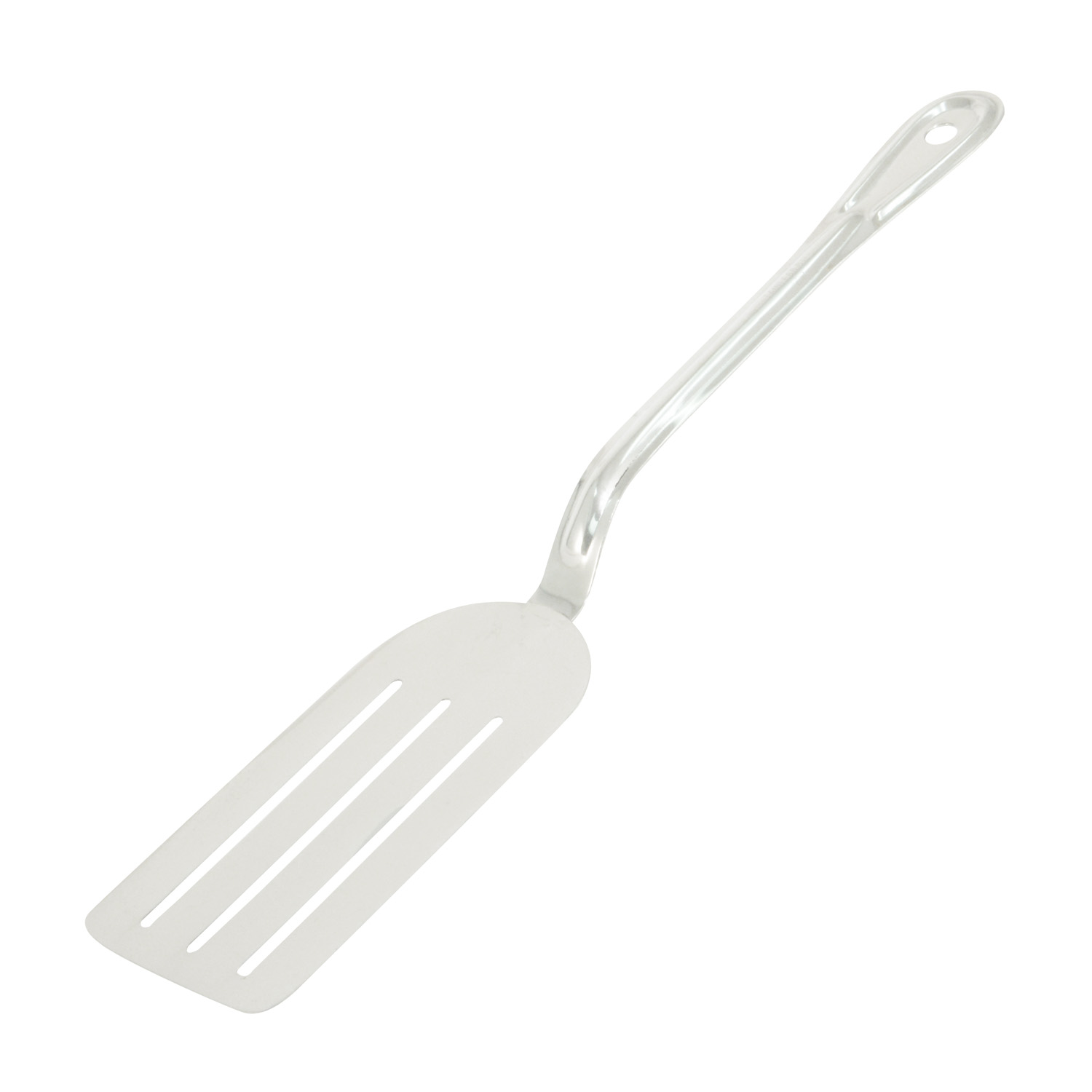 CAC China STNR-14L Stainless Steel Slotted Turner 14"