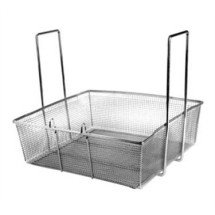 Franklin Machine Products  225-1027 Two-Handled Square Fry Basket with Front Hook 17&quot;