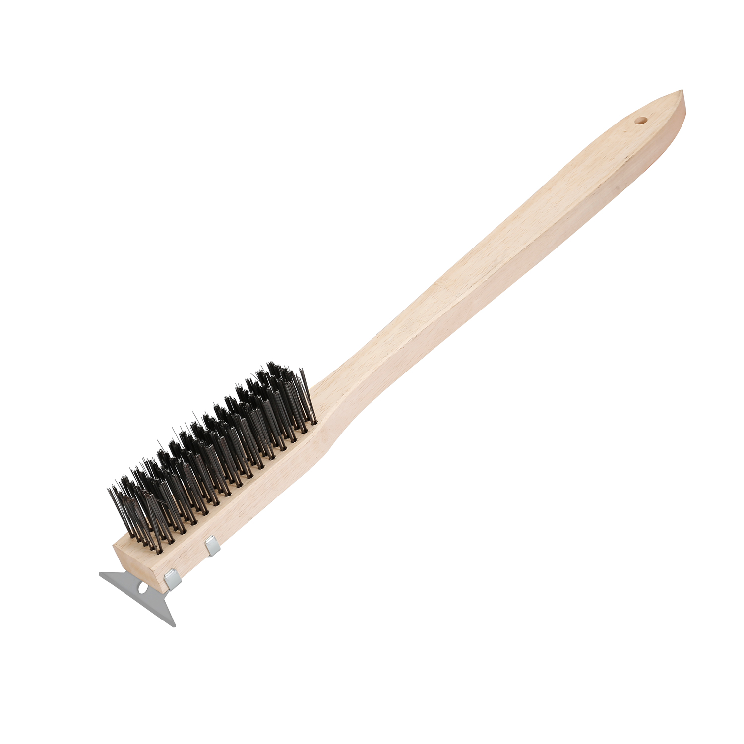 CAC China B3UT-21W Utility Brush/Scraper with Wire Bristle 20-1/2"