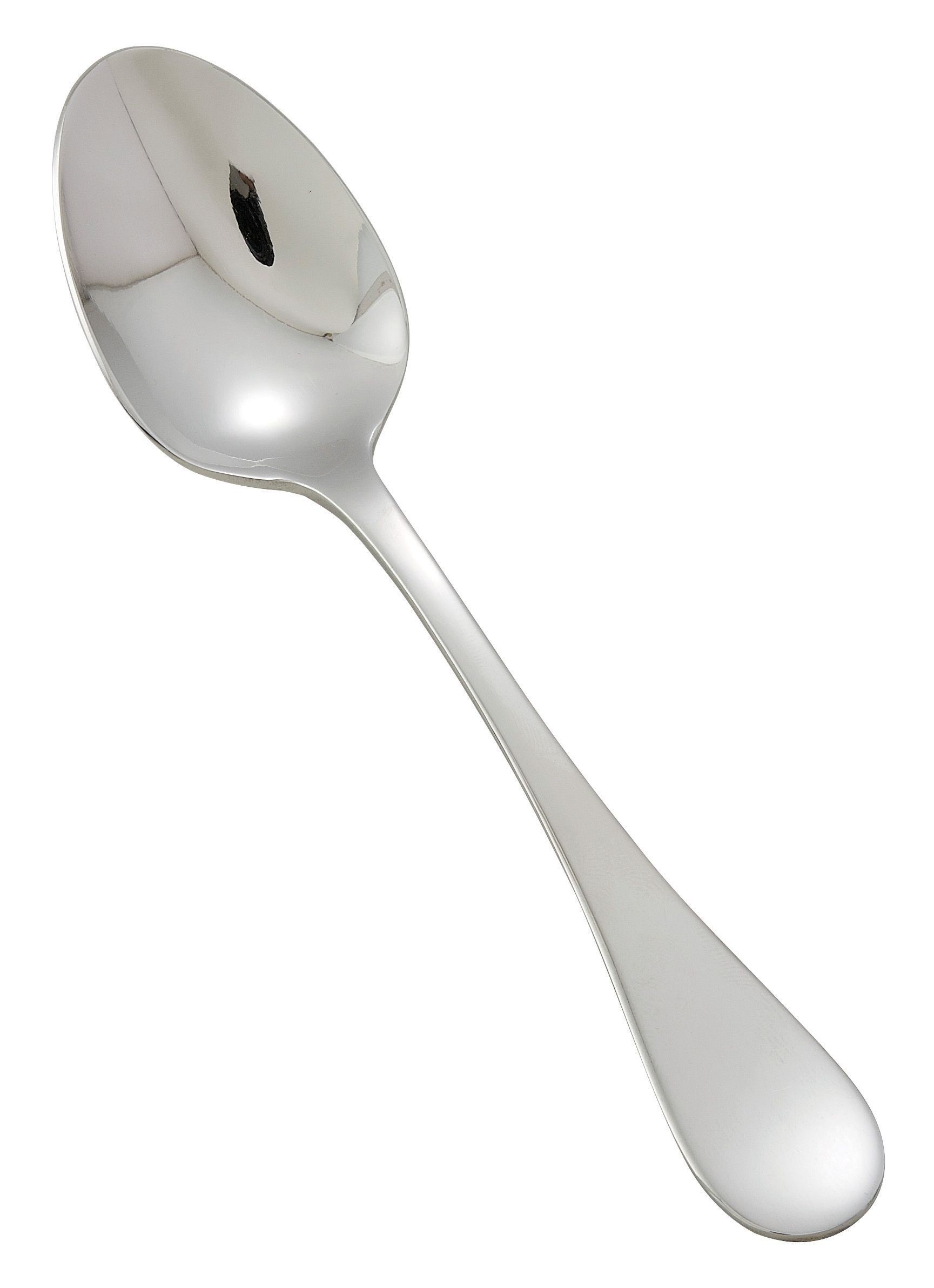 Winco 0037-01 Venice Extra Heavy Stainless Steel Teaspoon (12/Pack)