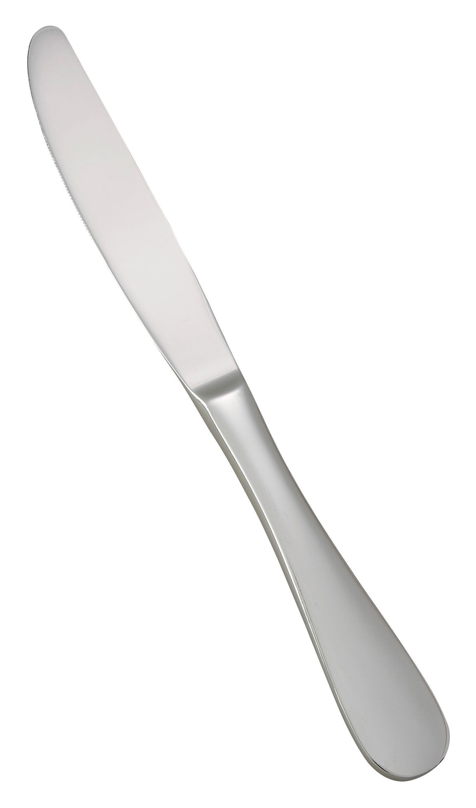 Winco 0037-08 Venice Extra Heavy Stainless Steel Dinner Knife (12/Pack)