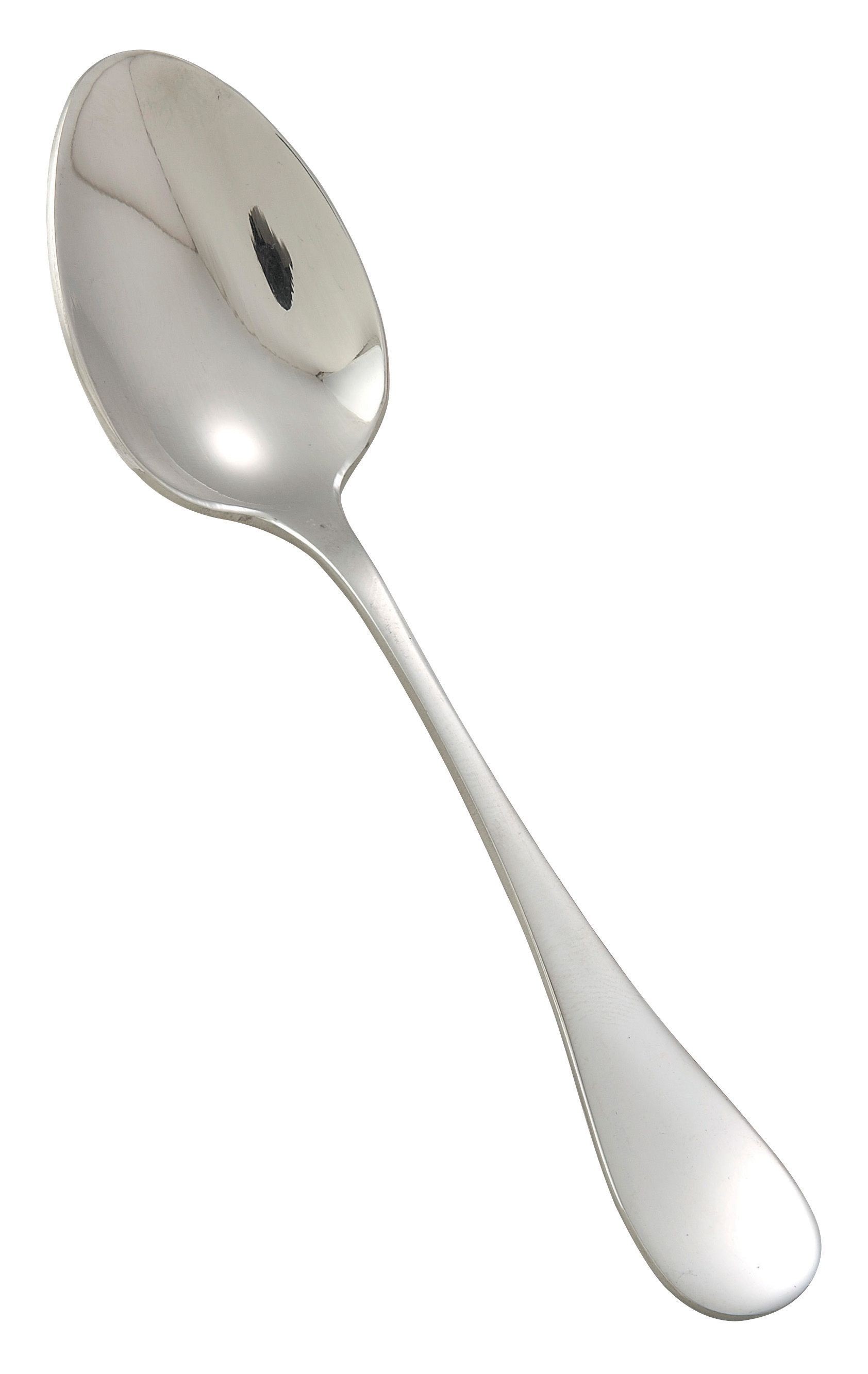 Winco 0037-10 Venice Extra Heavy Stainless Steel European Table Spoon (12/Pack)