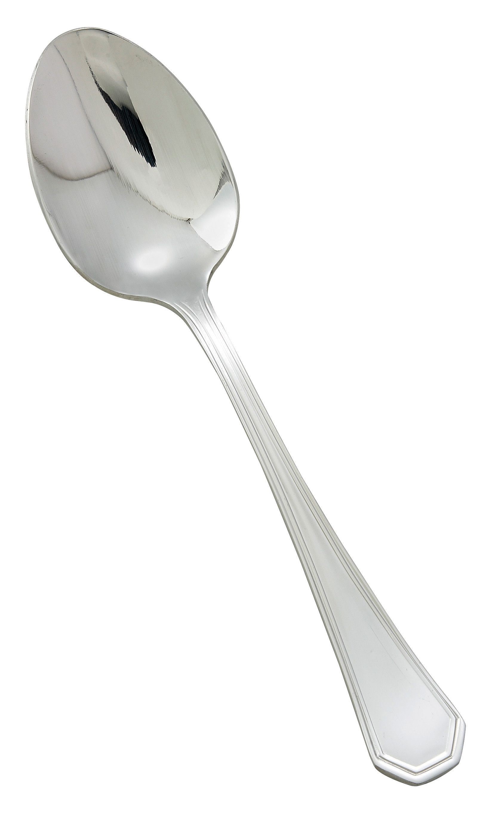Winco 0035-10 Victoria Extra Heavy Stainless Steel European Table Spoon (12/Pack)