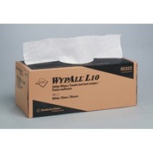 Wypall L10 Large Utility Wipers, 10 1/4&quot; x 12&quot;, 18 Boxes/Carton