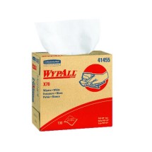 Wypall X70 White Cloths, POP-UP Box, 10 Boxes/Carton