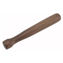 Winco WMW-8 Walnut-Lacquered Wood Muddler 8&quot;