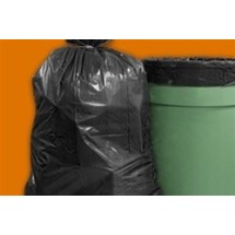 Waste Can Liners, 1.5mil, 38w x 38d x 58h, Black, 100/Carton