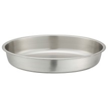 Winco 202-WP Water Pan for 6 Qt. Gold-Accented Malibu Oval Chafer 202