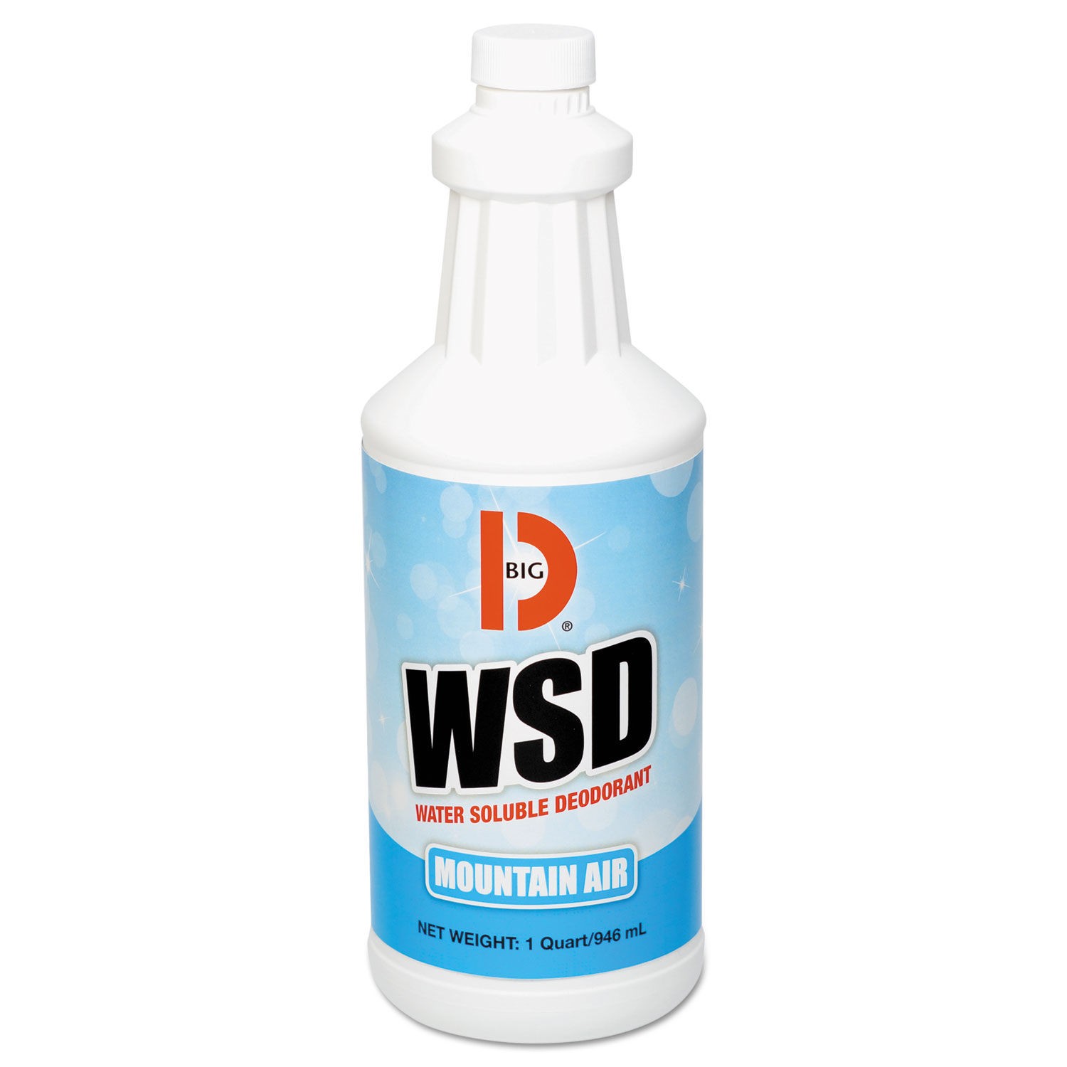 Water-Soluble Deodorant, Mountain Air, 32 oz, 12/Carton