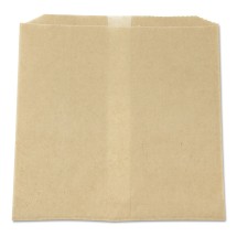 Waxed Napkin Receptacle Liners, 8.5&quot; x 8&quot;, Brown, 500/Carton