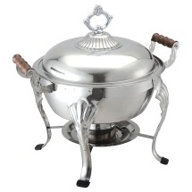 CAC China CAFR-303 Round Welsh Chafing Dish 6 Qt.