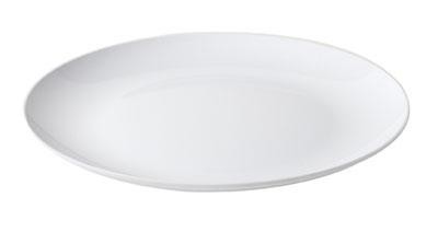 G.E.T. Enterprises ML-243-W Siciliano White 24" Round Display Plate