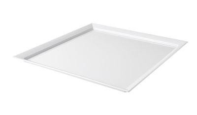G.E.T. Enterprises ML-244-W Siciliano White 24" Square Display Plate