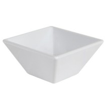 G.E.T. Enterprises ML-257-W Siciliano White 3 oz. Square Petite Bowl, 3&quot;