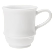 G.E.T. Enterprises TM-1208-W Diamond White SAN Plastic 8 oz. Mug
