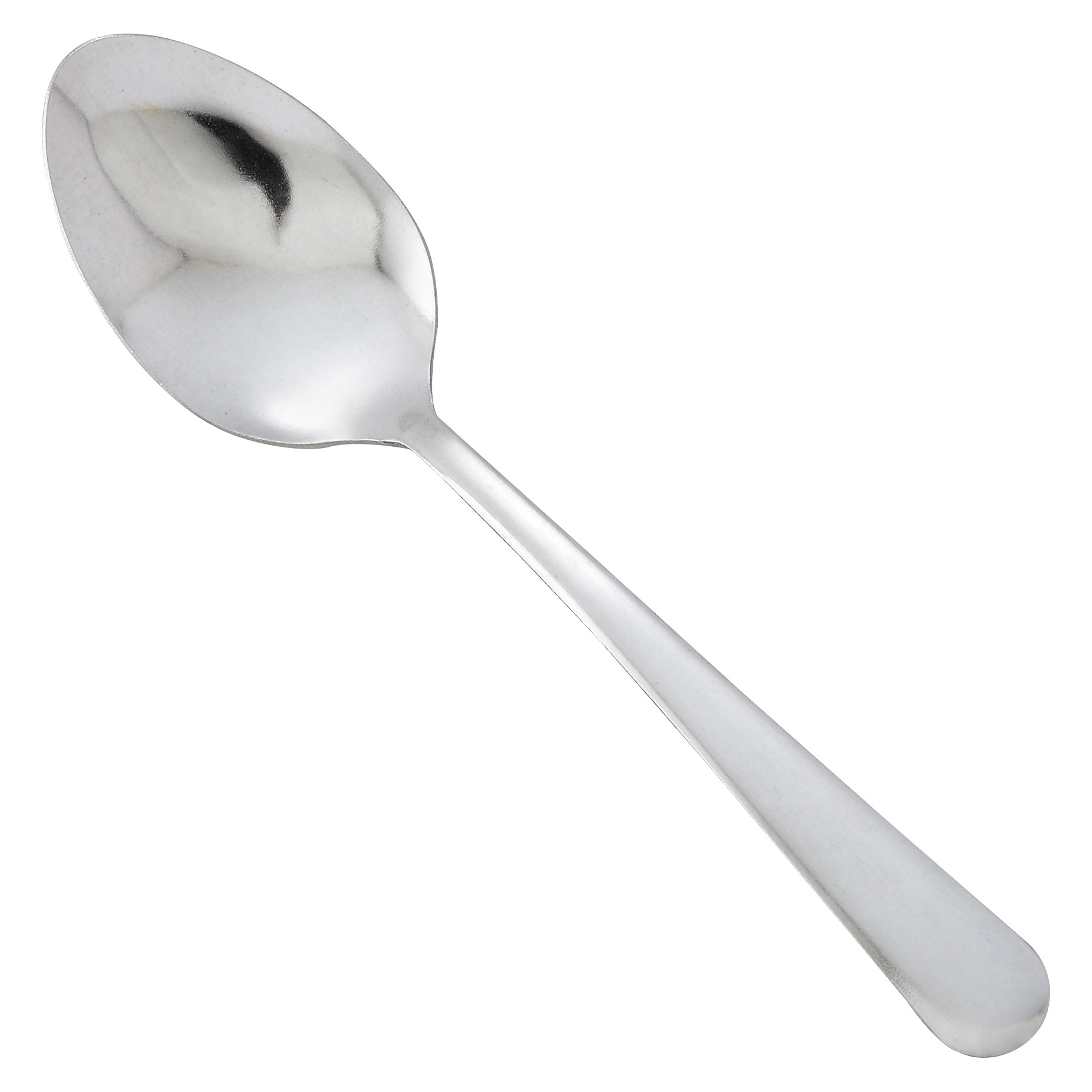 Winco 0002-03 Windsor Medium Weight 18/0 Stainless Steel Dinner Spoon (12/Pack)