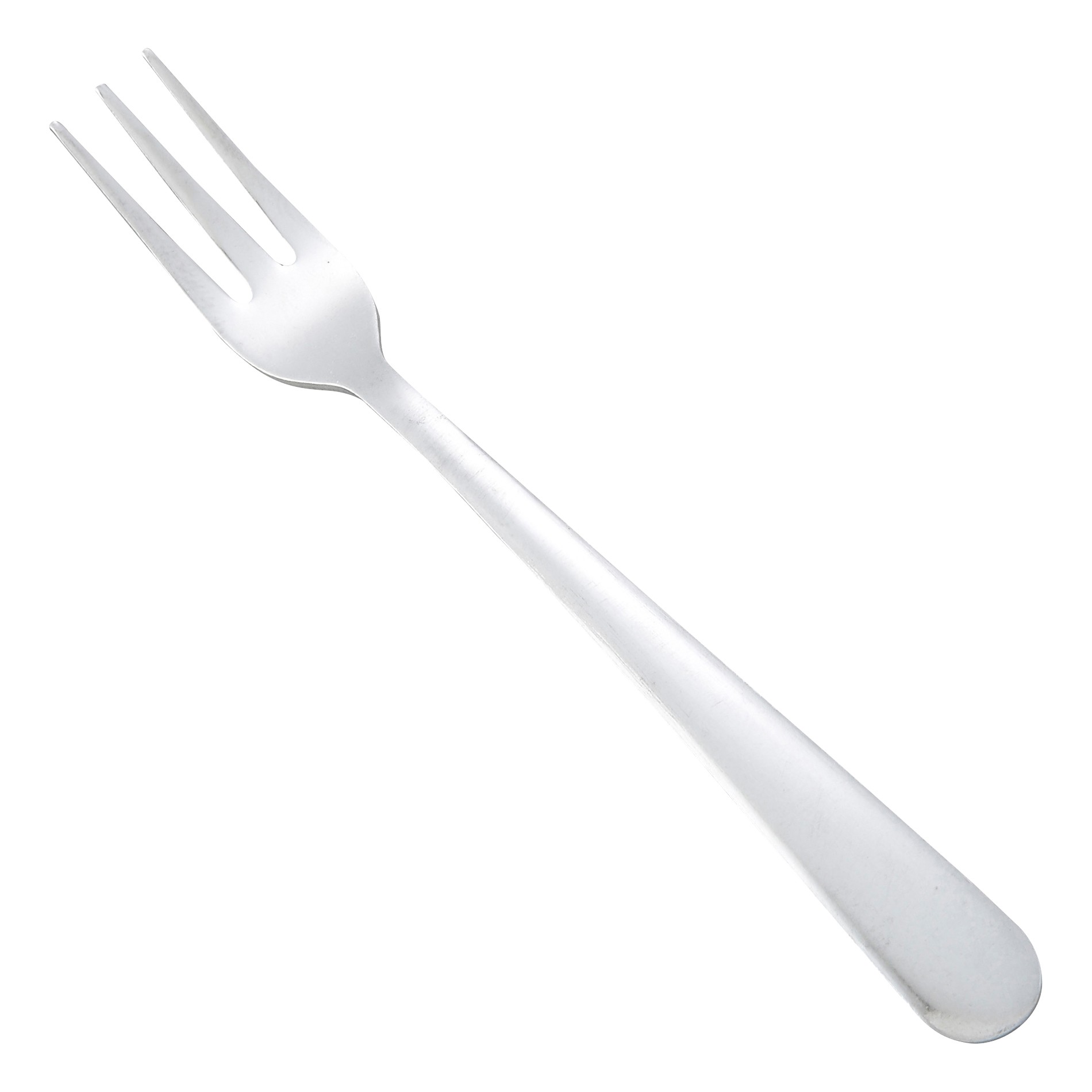 Winco 0002-07 Windsor Medium Weight 18/0 Stainless Steel Oyster Fork (12/Pack)