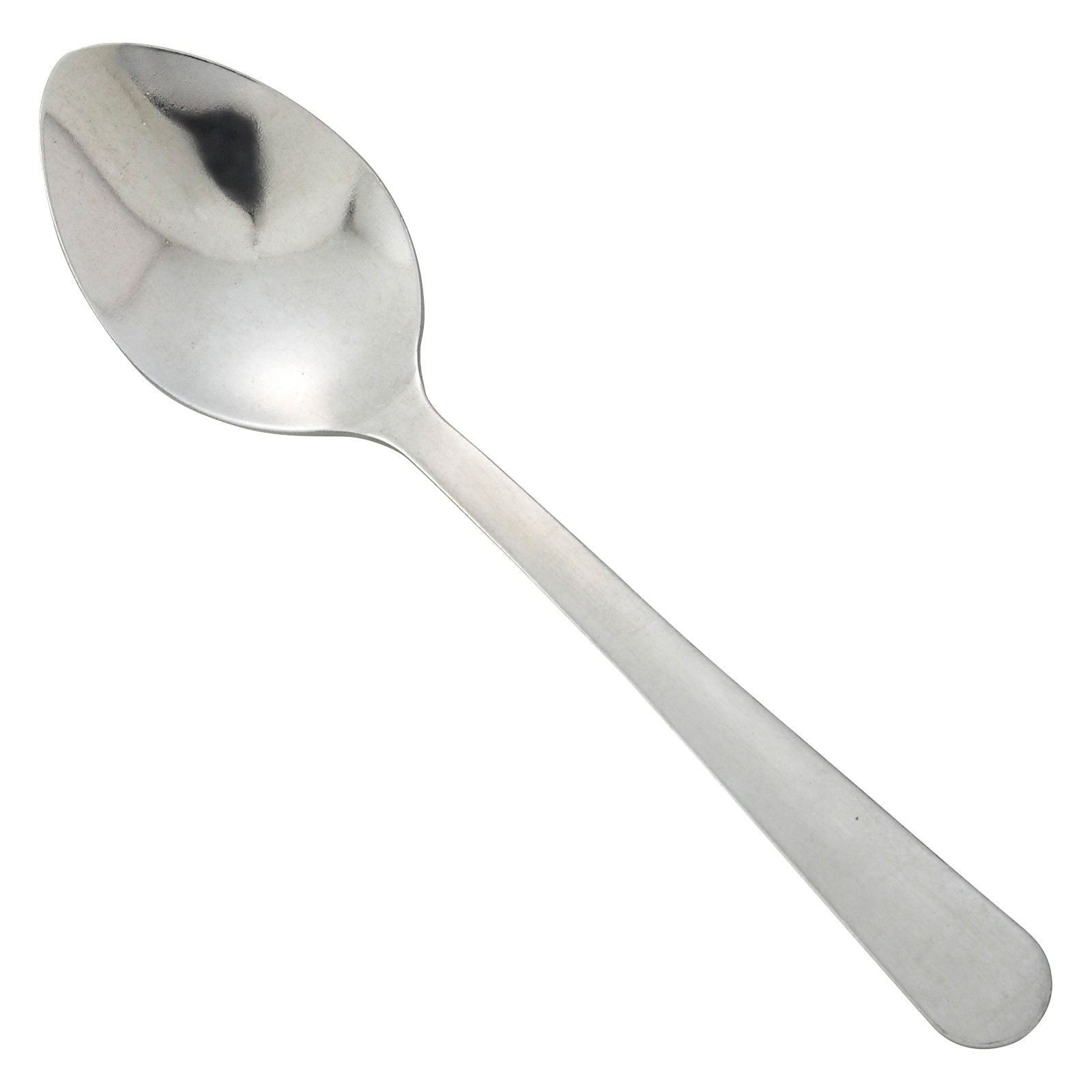 Winco 0002-09 Windsor Medium Weight 18/0 Stainless Steel Demitasse Spoon (12/Pack)