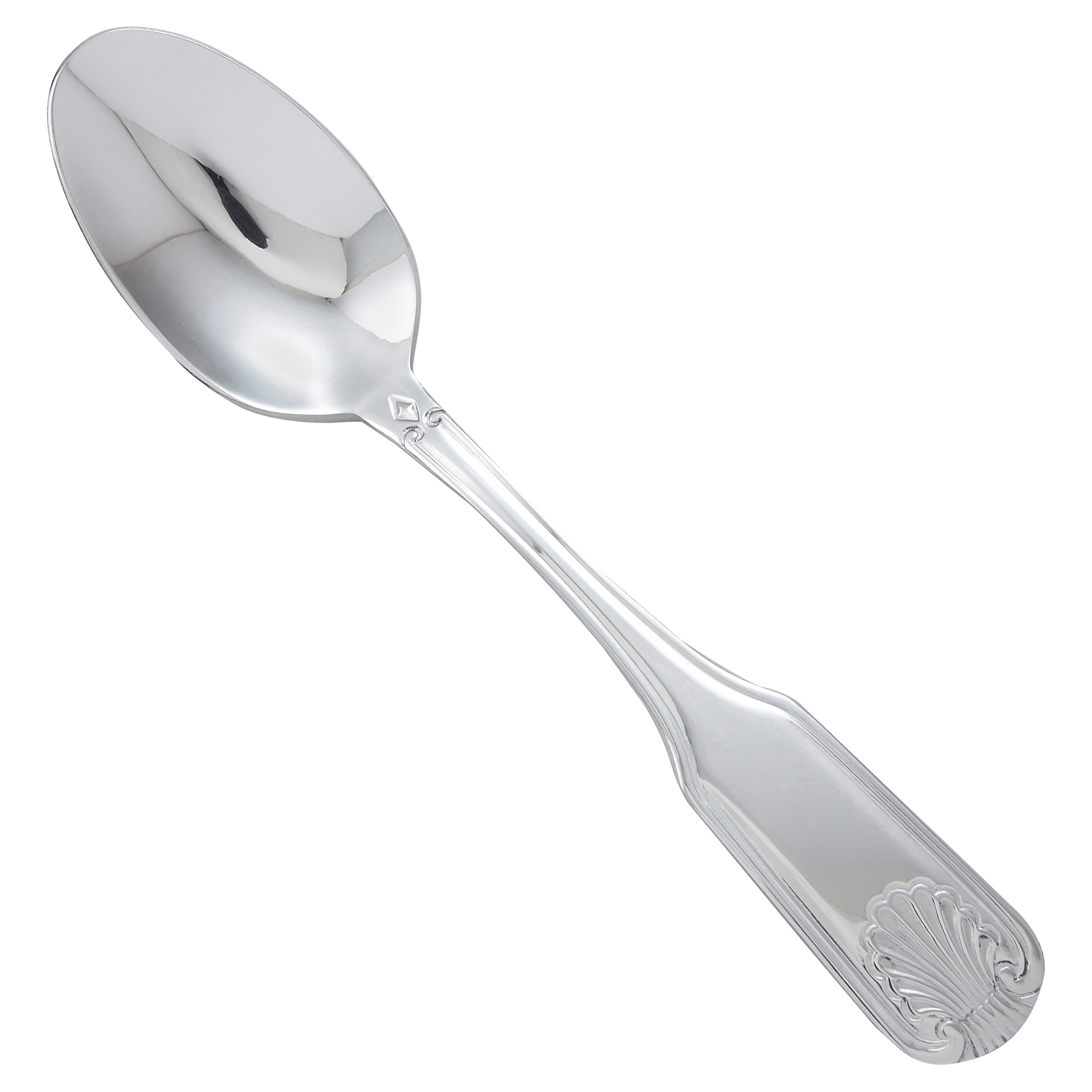 Winco 0006-01 Toulouse Heavy Mirror Finish Stainless Steel Teaspoon (12/Pack)