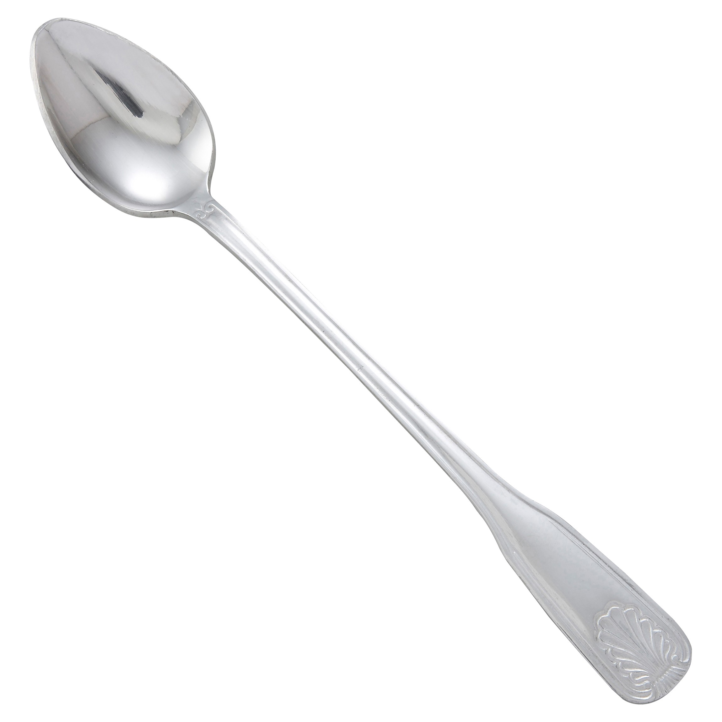 Winco 0006-02 Toulouse Heavy Mirror Finish Stainless Steel Iced Teaspoon (12/Pack)