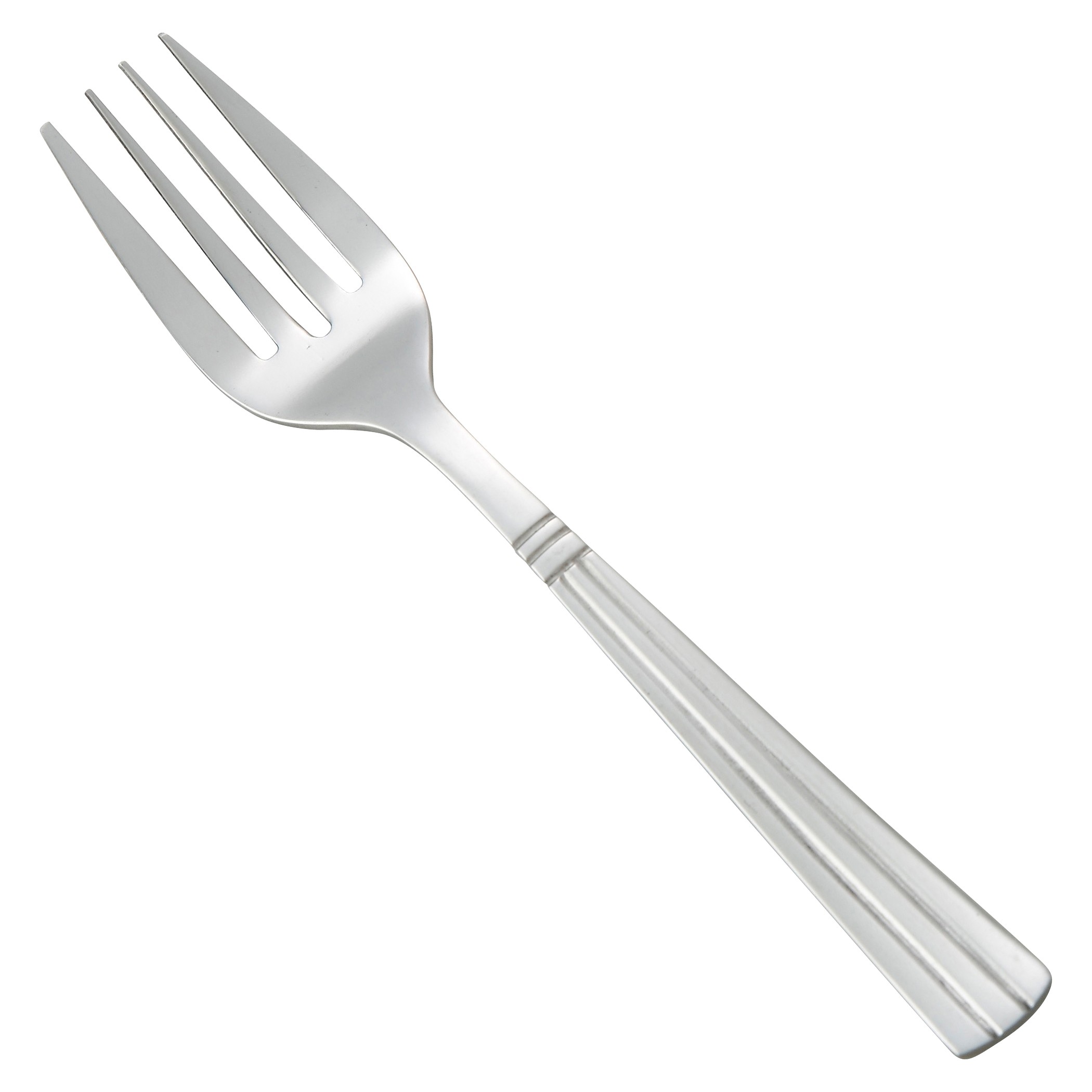 Winco 0007-06 Regency Medium Heavy 18/0 Stainless Steel Salad Fork (12/Pack)