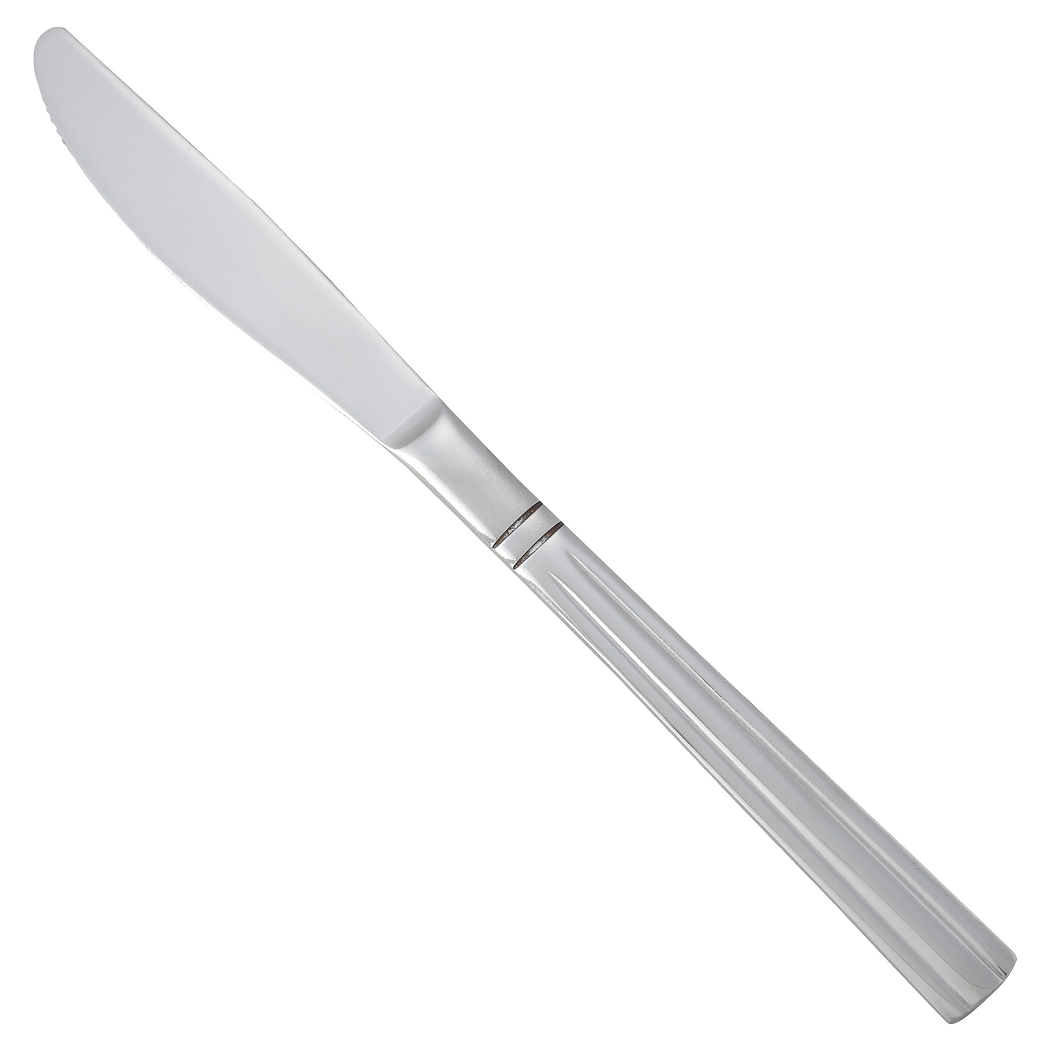 Winco 0007-08 Regency Medium Heavy 18/0 Stainless Steel Dinner Knife (12/Pack)
