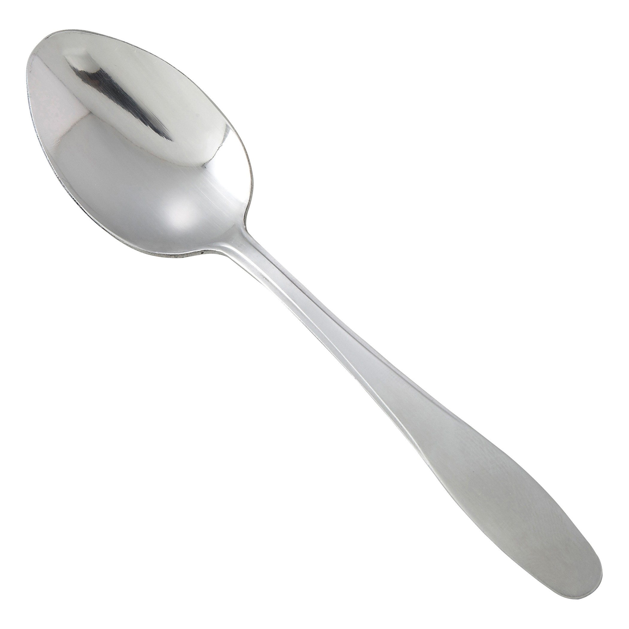 Winco 0008-01 Manhattan Heavy Weight 18/0 Satin Finish Stainless Steel Teaspoon (12/Pack)