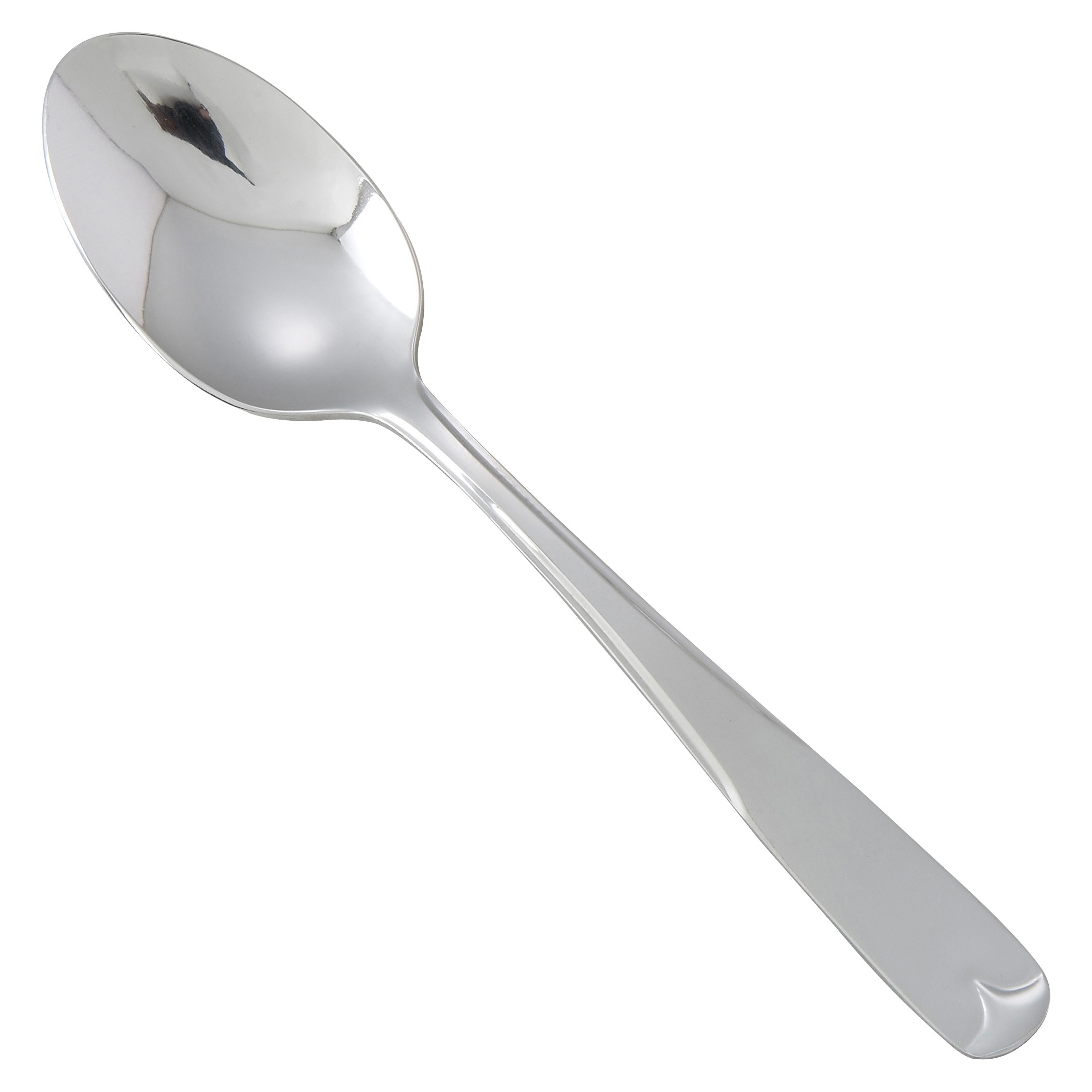 Winco 0010-01 Lisa Heavy Weight Mirror Finish Stainless Steel Teaspoon (12/Pack)