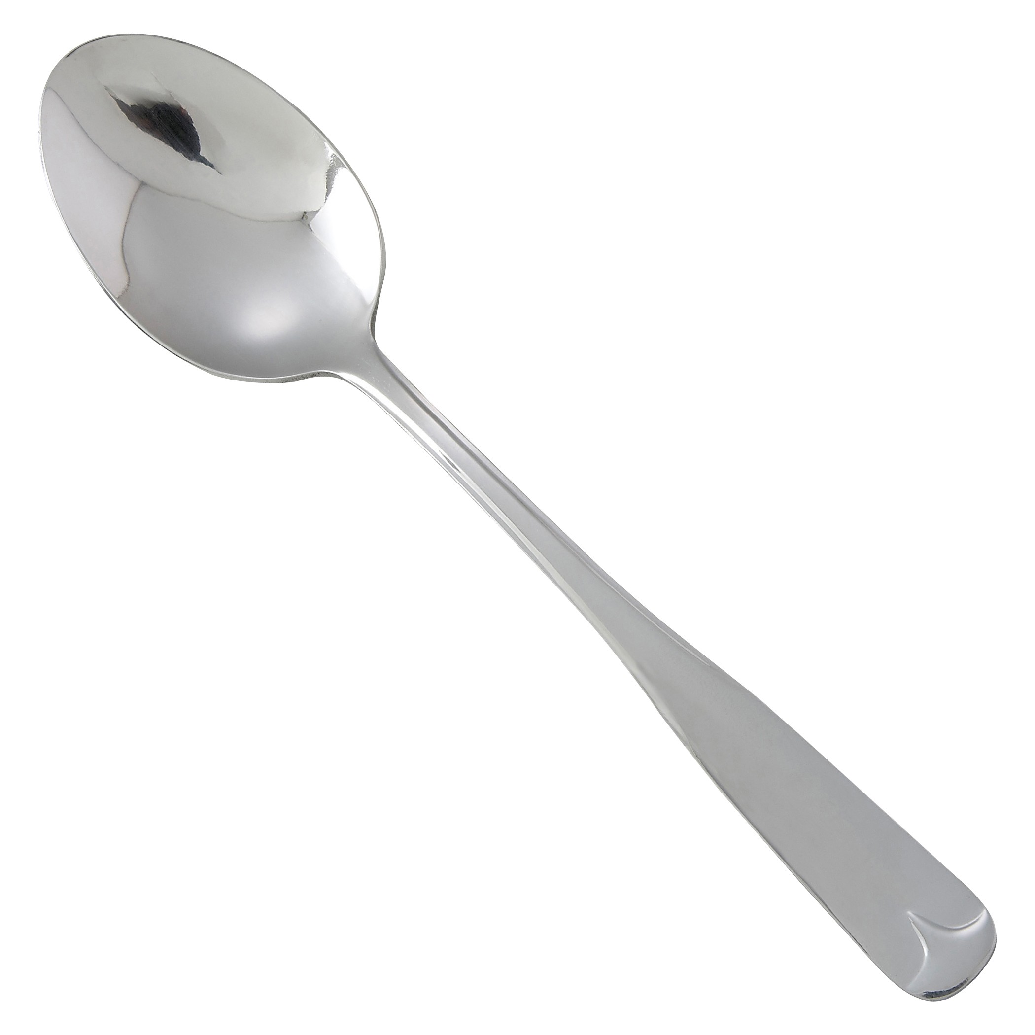 Winco 0010-03 Lisa Heavy Weight Mirror Finish Stainless Steel Dinner Spoon (12/Pack)