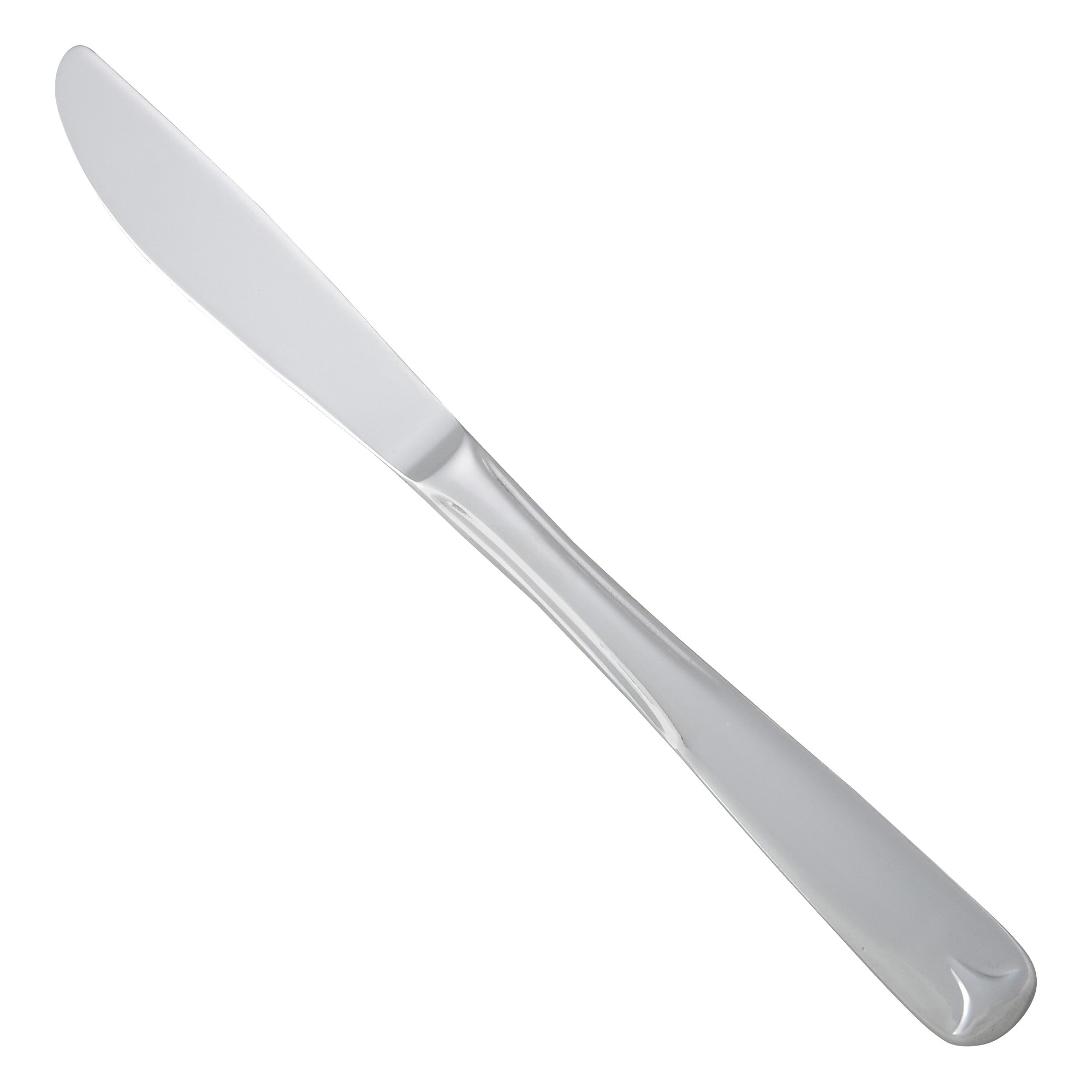 Winco 0010-08 Lisa Heavy Weight Mirror Finish Stainless Steel Dinner Knife (12/Pack)