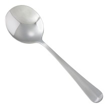 Winco 0015-04 Lafayette Heavy-Handle Satin Finish Stainless Steel Bouillon Spoon (12/Pack)