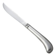 Winco 0015-11 Lafayette Heavy Weight 18/0 Stainless Steel Hollow Handle Steak Knife (12/Pack)