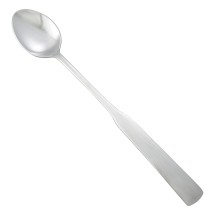 Winco 0016-02 Winston Heavy Weight Satin Finish Stainless Steel Iced Teaspoon (12/Pack)