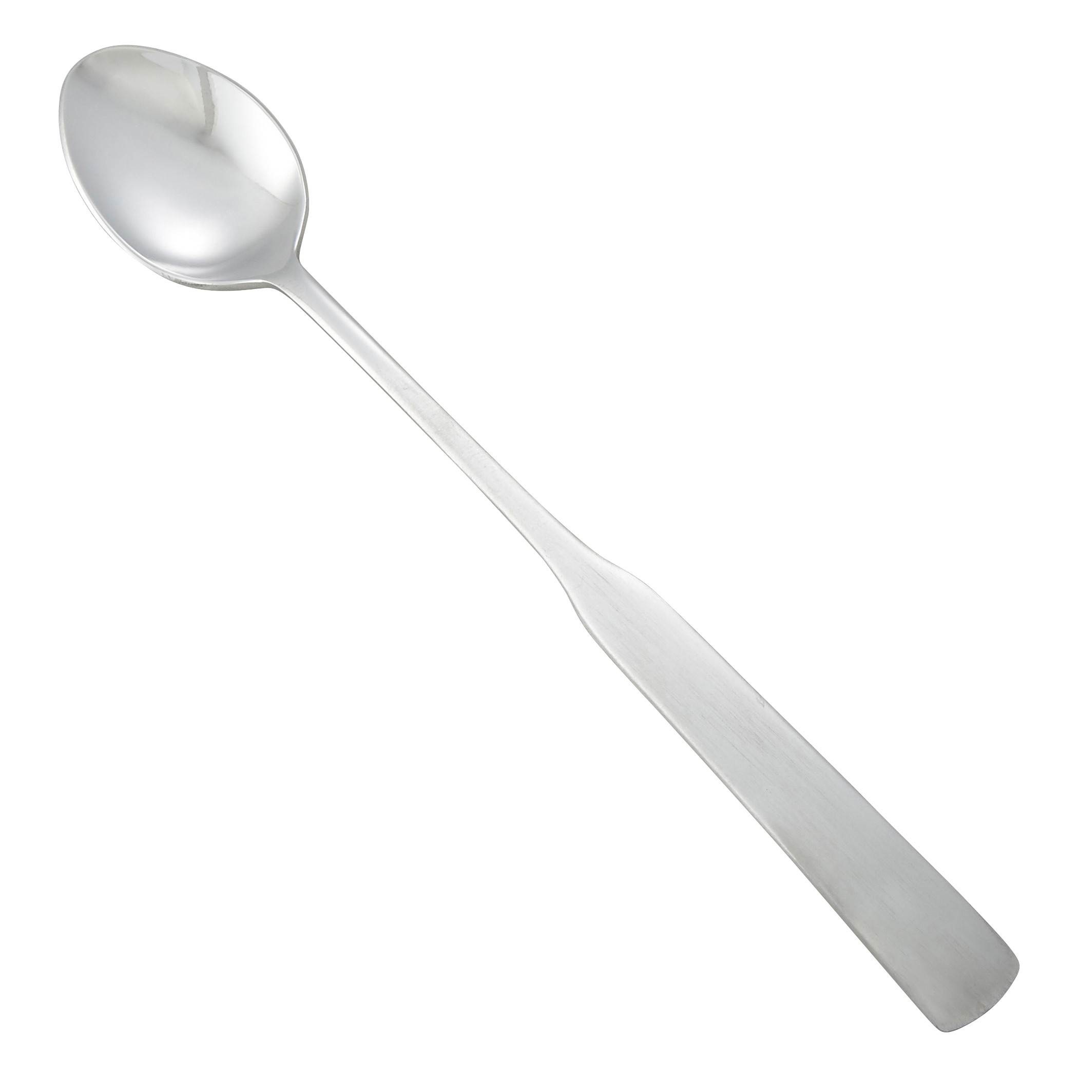 Winco 0016-02 Winston Heavy Weight Satin Finish Stainless Steel Iced Teaspoon (12/Pack)