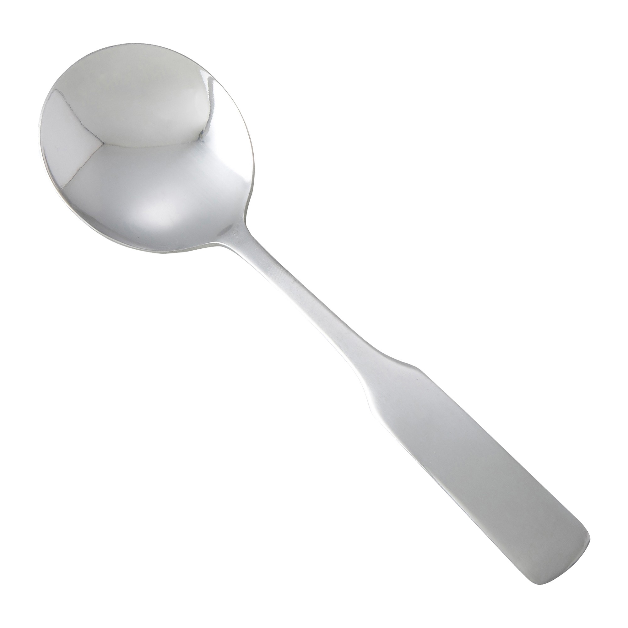 Winco 0016-04 Winston Heavy Weight Satin Finish Stainless Steel Bouillon Spoon (12/Pack)