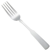Winco 0025-05 Houston Heavy Weight Satin Finish Stainless Steel Dinner Fork (12/Pack)