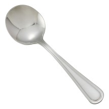Winco 0030-04 Shangarila Extra Heavy Stainless Steel Bouillon Spoon (12/Pack)