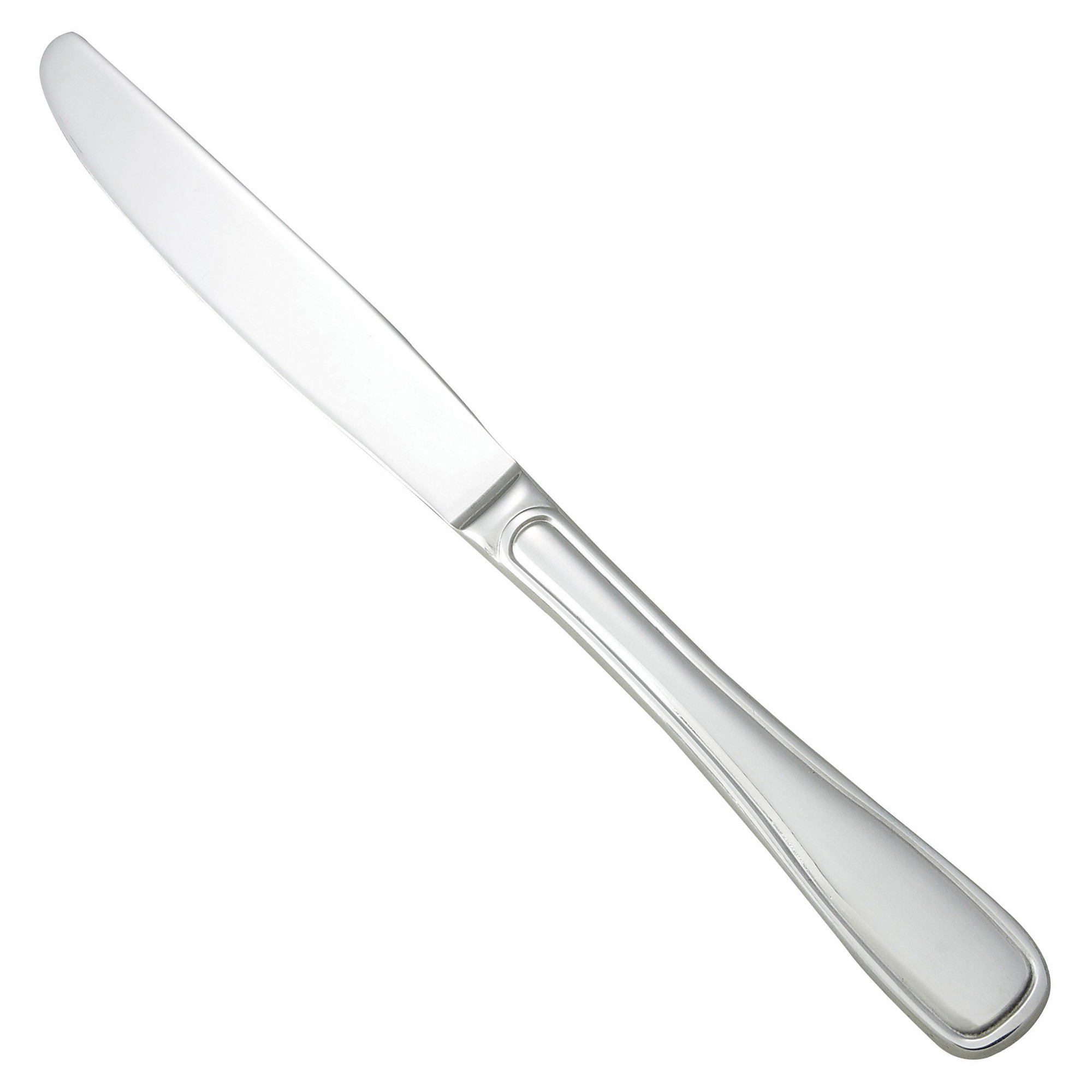 Winco 0033-08 Oxford Extra Heavy Stainless Steel Dinner Knife (12/Pack)