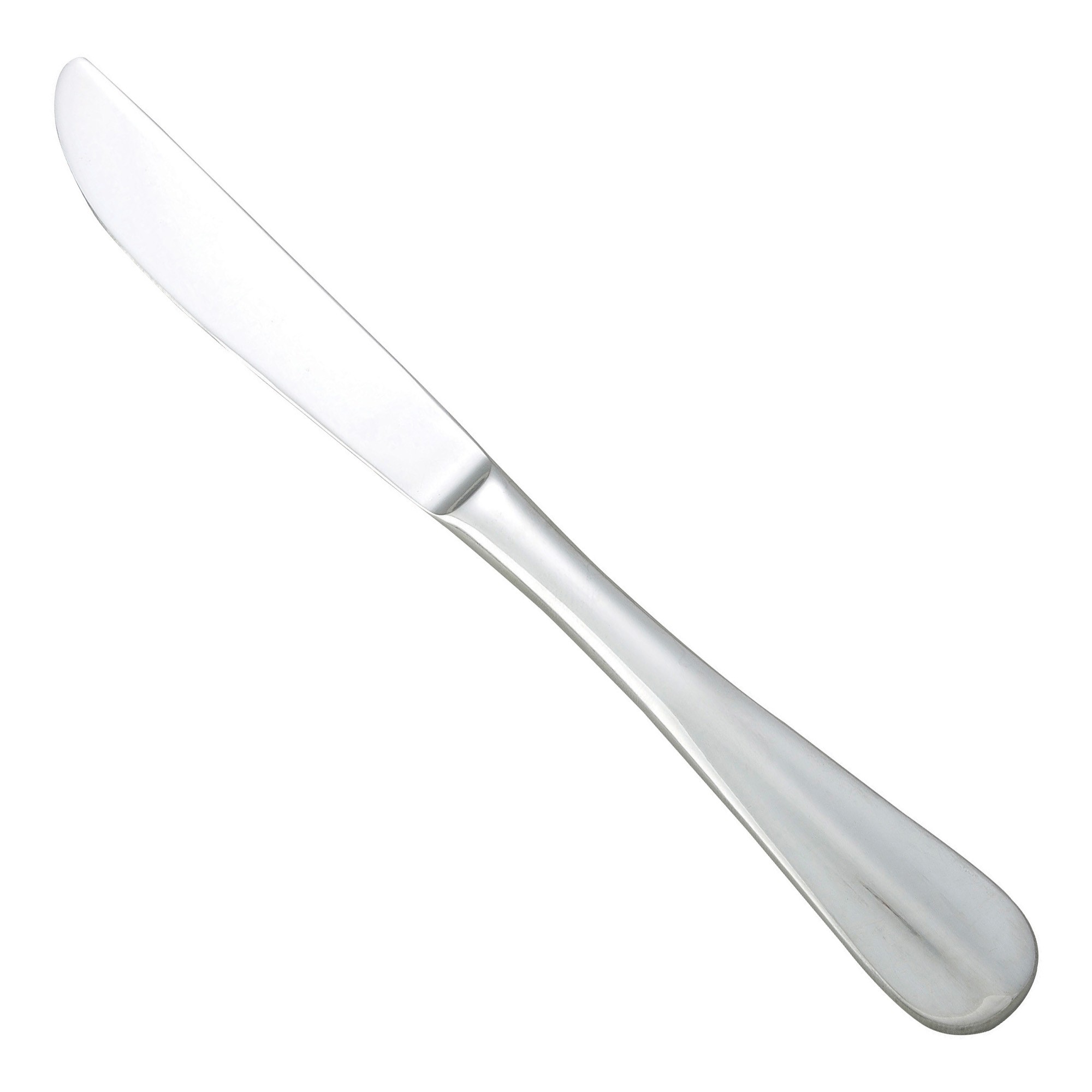 Winco 0034-08 Stanford Extra Heavy Stainless Steel Dinner Knife (12/Pack)
